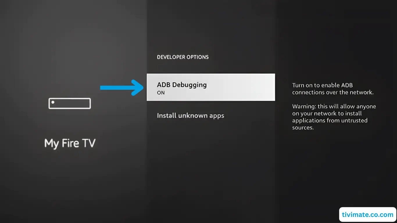 ADB debugging is on