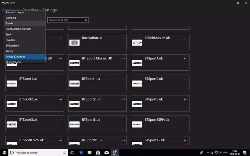 MyIPTV Player ready to watch