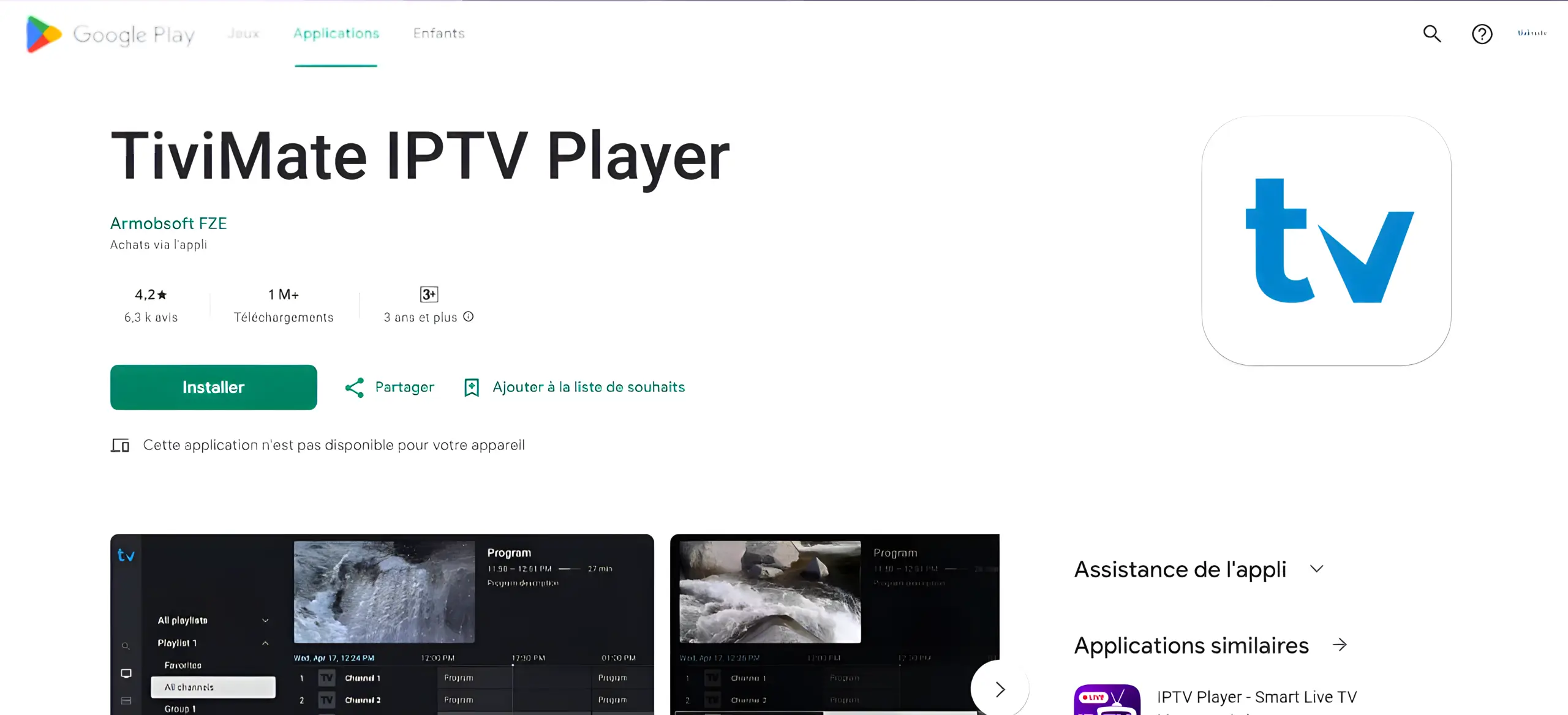 TiviMate IPTV Player on Google Play Store