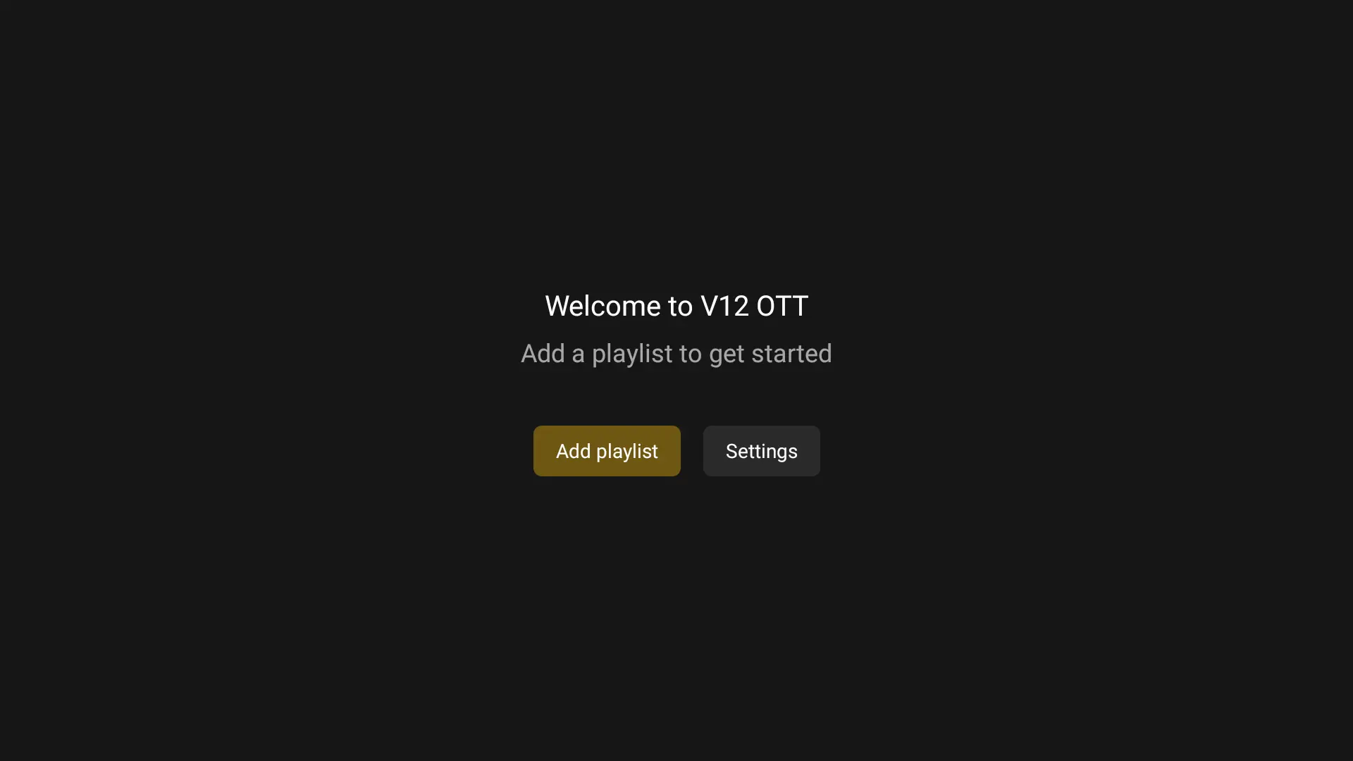 Add playlist button in V12Mate