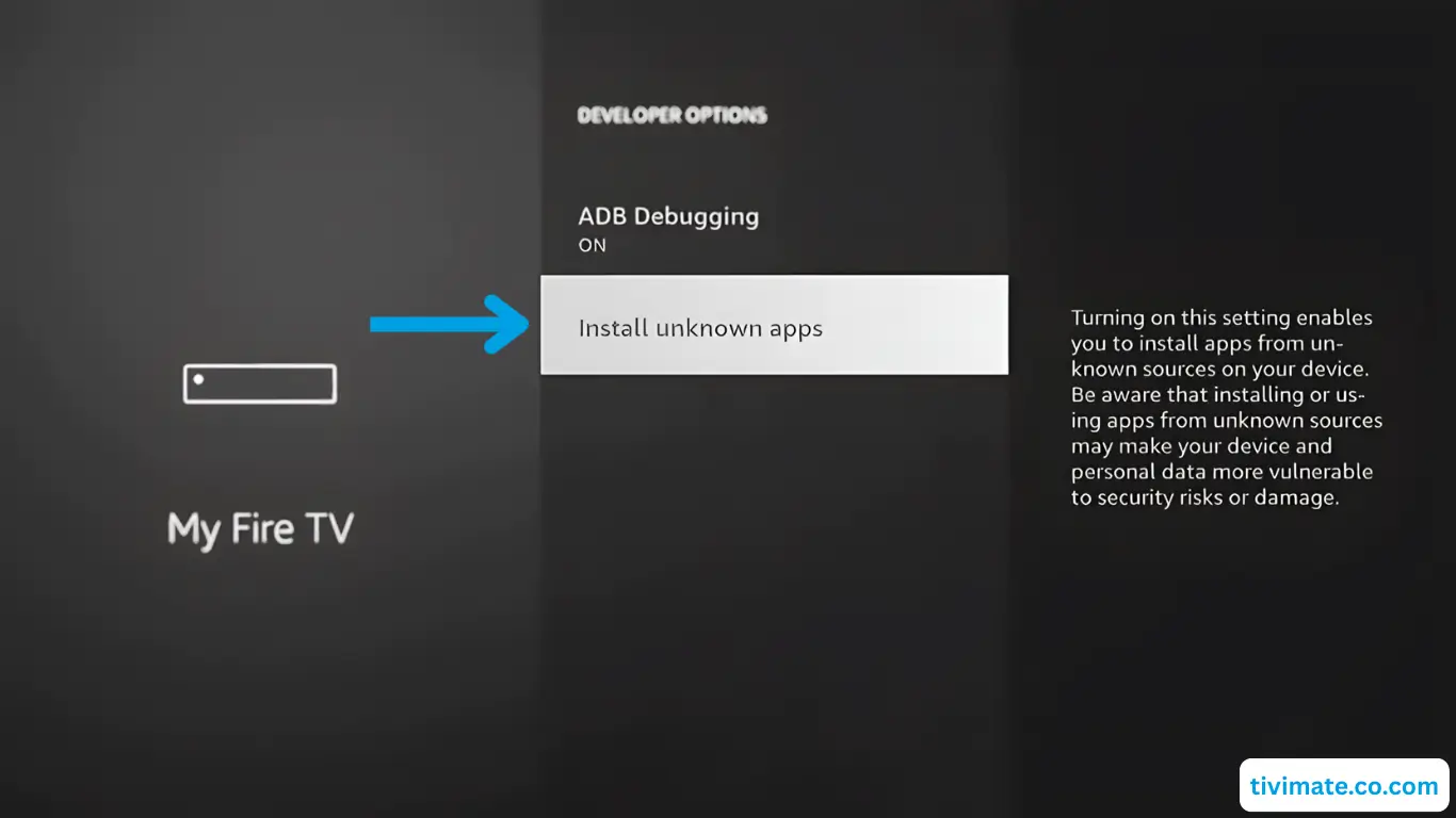 Install Unknown Apps setting